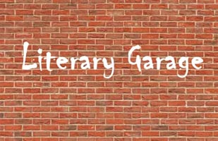 Brick wall with Literarary Garage written on it